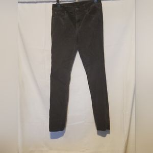 Ann Taylor The Skinny Charcoal Gray Soft Pants Size 6